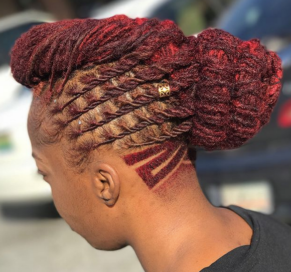 We Found The Best Braid and Loc Undercuts Instagram Has To Offer
